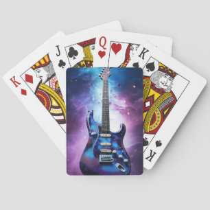 ELEKTRISCHE GITAAR SPEELKAARTEN