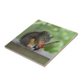 Elektrische gitaar spelen tegeltje (Zijkant)