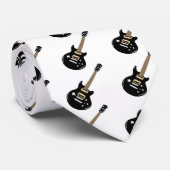 Elektrische gitaar stropdas (Opgerold)