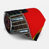 Elektrische gitaar stropdas (Opgerold)