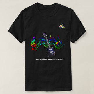 Elektrische gitaar t-shirt