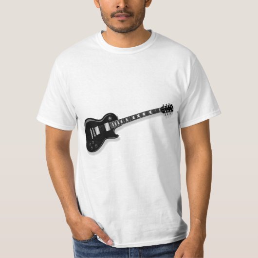Elektrische gitaar T-shirt (Voorkant)