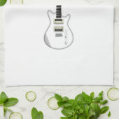 Elektrische gitaar theedoek (Gevouwen)