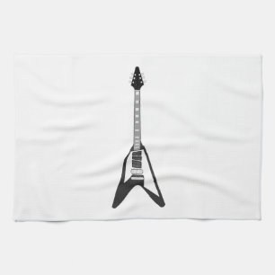 Elektrische gitaar theedoek