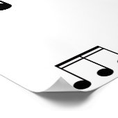 Elektrische gitaar vleugels zwart wit roze print (Hoek)