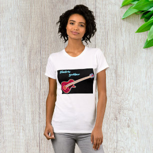 Elektrische Gitaar Vrouwen T-shirt