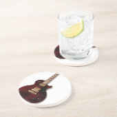  elektrische gitaar zandsteen onderzetter (Zijkant)