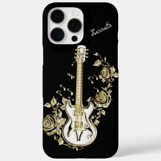 Elektrische gitaar zorgt voor muzikale vibes Case-Mate iPhone case (Achterkant)