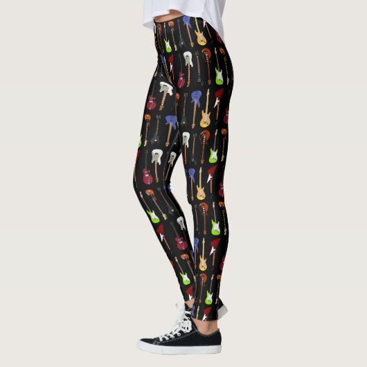 Elektrische gitaarassortiment leggings (Links)