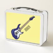 Elektrische gitaarillustratie cartoon (Achterkant)