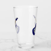 Elektrische gitaarillustratie cartoon glas (Links)