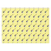 Elektrische gitaarillustratie cartoon tafelkleed (Voorkant (Horizontaal))