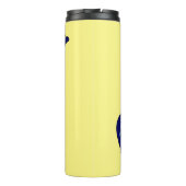 Elektrische gitaarillustratie cartoon thermosbeker (Achterkant)