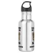 Elektrische gitaarkoning van instrumenten waterfles  (Voorkant)