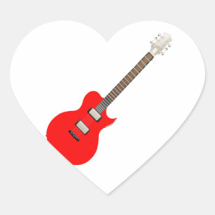 elektrische gitaarkopie.png hart sticker
