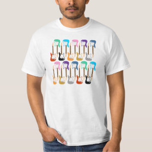 Elektrische gitaarkunst Pop T-shirt