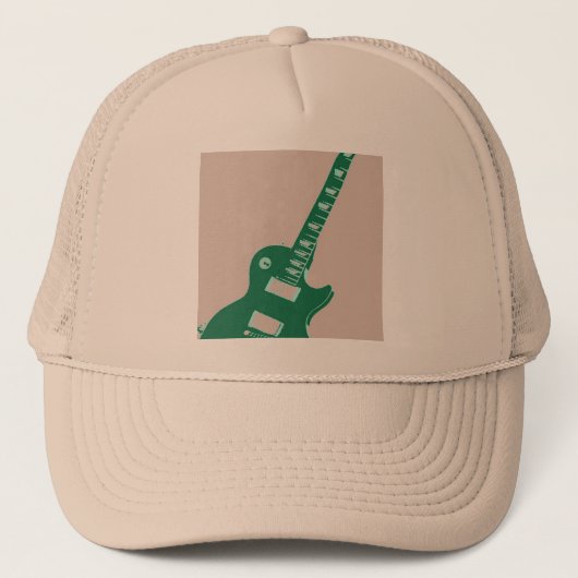 Elektrische gitaarkunst Pop Trucker Pet (Voorkant)
