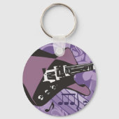Elektrische gitaarSleutelhanger Sleutelhanger (Achterkant)