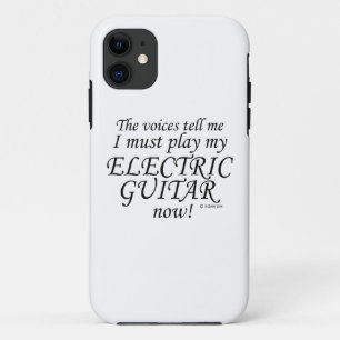 Elektrische gitaarstemmen zeggen: iPhone 11 hoesje