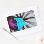 Elektrische gitaarStickers Rechthoekige Sticker (Envelop)