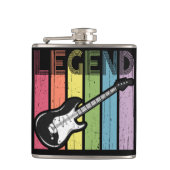 Elektrische gitaartandprografie heupfles (Voorkant)