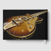 Elektrische gitaartribune van het Guest Book Gastenboek (Achterkant)