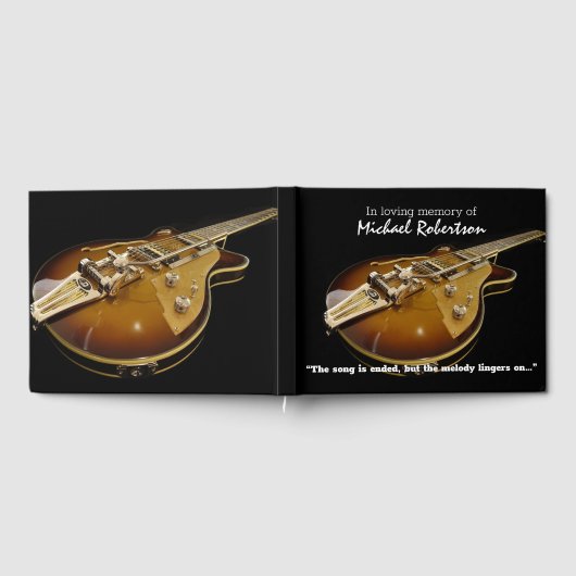 Elektrische gitaartrilling van het leven gastenboek (Volledig)