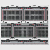 Elektrische gitaarversterker cadeaupapier (Vlak)