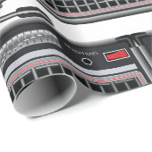 Elektrische gitaarversterker cadeaupapier (Rol Hoek)