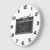 Elektrische gitaarversterker grote klok (Hoek)