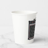 Elektrische gitaarversterker papieren bekers (Rechts)