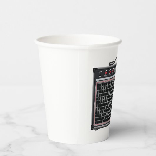 Elektrische gitaarversterker papieren bekers (Rechts)