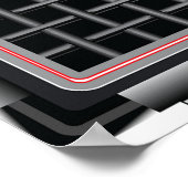 Elektrische gitaarversterker poster (Hoek)