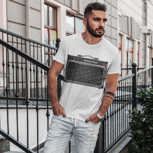 Elektrische gitaarversterker t-shirt