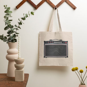 Elektrische gitaarversterker tote bag