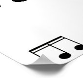 Elektrische gitaarvleugels zwart wit limoen print (Hoek)