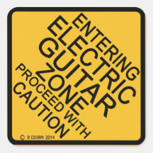 Elektrische gitaarzone