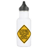 Elektrische gitaarzone waterfles  (Rechts)