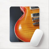 Elektrische gitar Mousepad Muismat (Met muis)