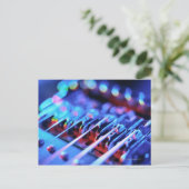 Elektrische gitarbrug briefkaart (Staand voorkant)