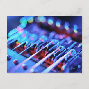 Elektrische gitarbrug briefkaart