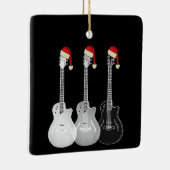Elektrische gitaren Funny Cool zwart-wit Keramisch Ornament (Rechts)