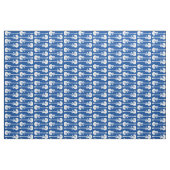 Elektrische Gitaren Grafiek in Wit Stof (Fat Quarter)
