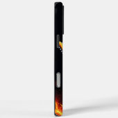 Elektrische gitaren in vlammen op bij zonsondergan Case-Mate iPhone case (Achterkant / Rechts)