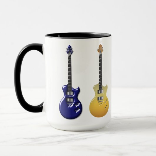 Elektrische gitaren mok (Links)