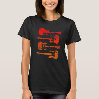 elektrische gitaren Onderdruk Mannen Vrouwen Kind T-shirt