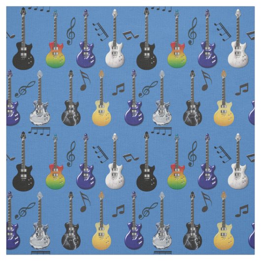 Elektrische gitaren stof (Swatch)