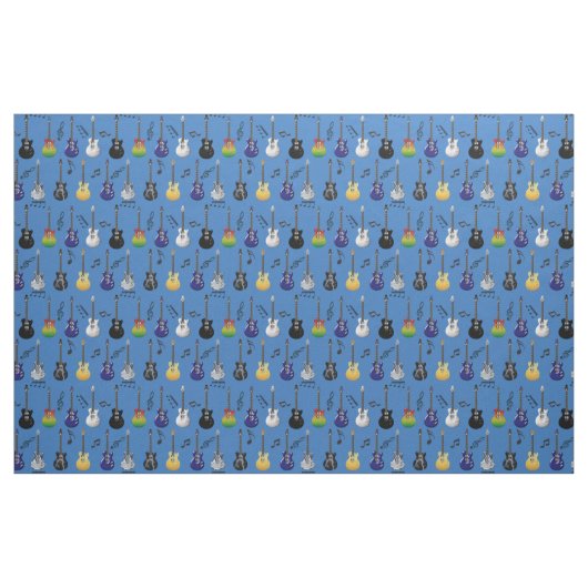 Elektrische gitaren stof (Fat Quarter)