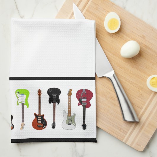 Elektrische gitaren theedoek (Quarter Fold)