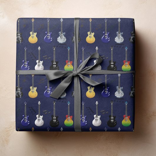 Elektrische gitaren tissuepapier